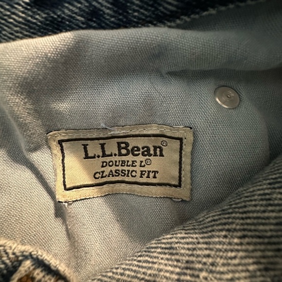 Men’s‎ L.L. Bean Double L Classic Fit Straight Leg Jeans 38x32 - Picture 8 of 9